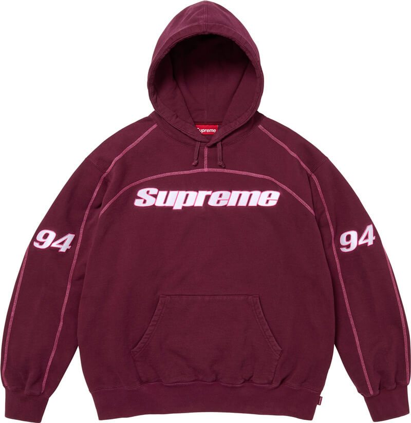 Supreme（シュプリーム） 2025FW Week15 Overlock Hooded Sweatshirt