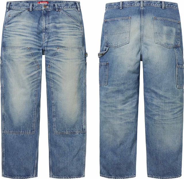 Supreme（シュプリーム） 2025FW Week15 Worn Double Knee Denim Painter Jean