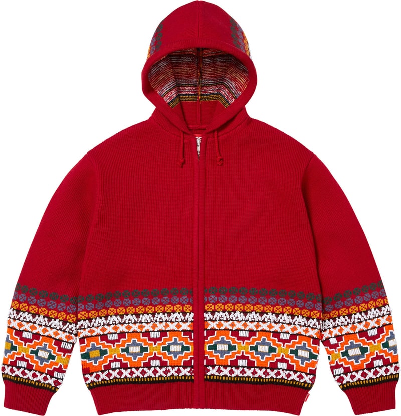 Supreme（シュプリーム） 2025FW Week16 Beaded Zip Up Hooded Sweater