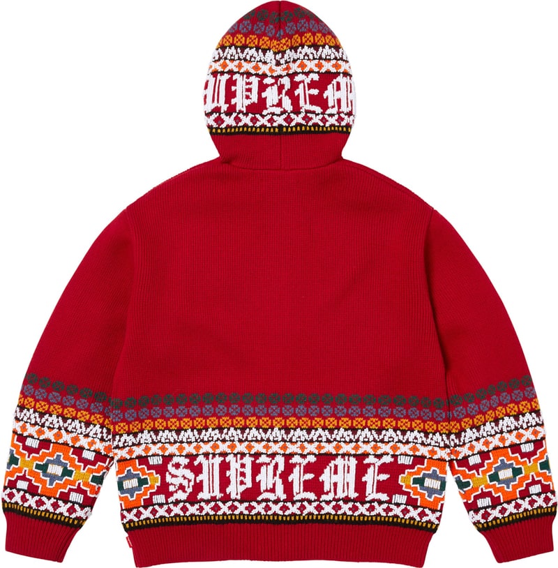 Supreme（シュプリーム） 2025FW Week16 Beaded Zip Up Hooded Sweater