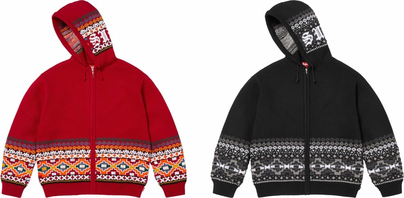 Supreme(シュプリーム) 2025FW Week16 Beaded Zip Up Hooded Sweater