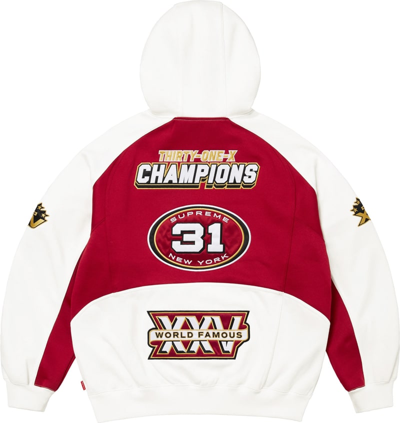Supreme(シュプリーム) 2025FW Week16 Football Zip Up Hooded Sweatshirt
