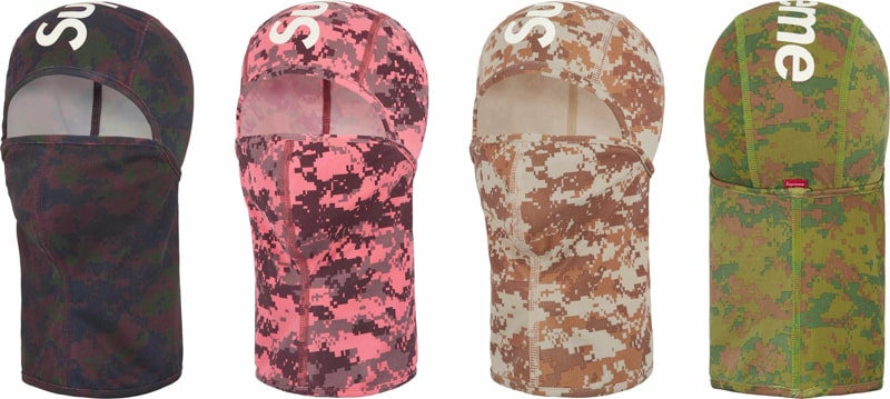 Supreme(シュプリーム) 2025FW Week16 Heat Reactive Digi Camo Balaclava