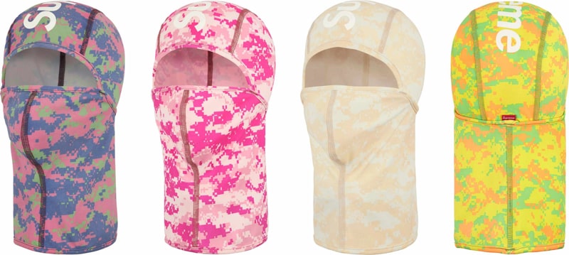 Supreme(シュプリーム) 2025FW Week16 Heat Reactive Digi Camo Balaclava