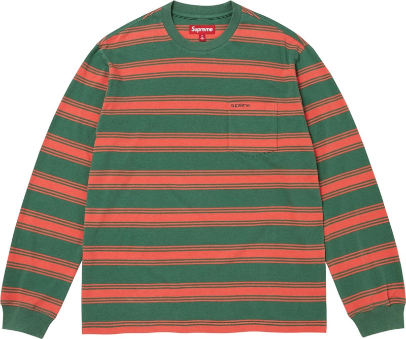 Supreme(シュプリーム) 2025FW Week16 Stripe Pocket L/S Top
