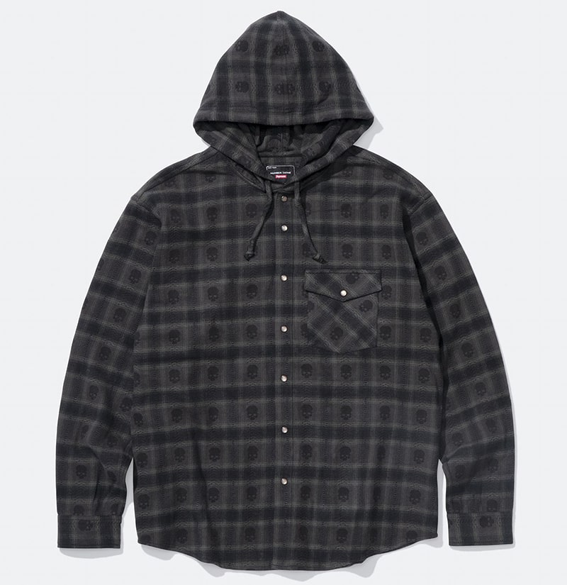 Supreme（シュプリーム） 2025FW Week16 Supreme®/Number (N)ine® Hooded Flannel Shirt