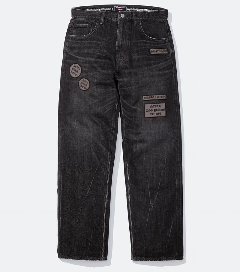 Supreme（シュプリーム） 2025FW Week16 Supreme®/Number (N)ine® Patches Loose Fit Jean