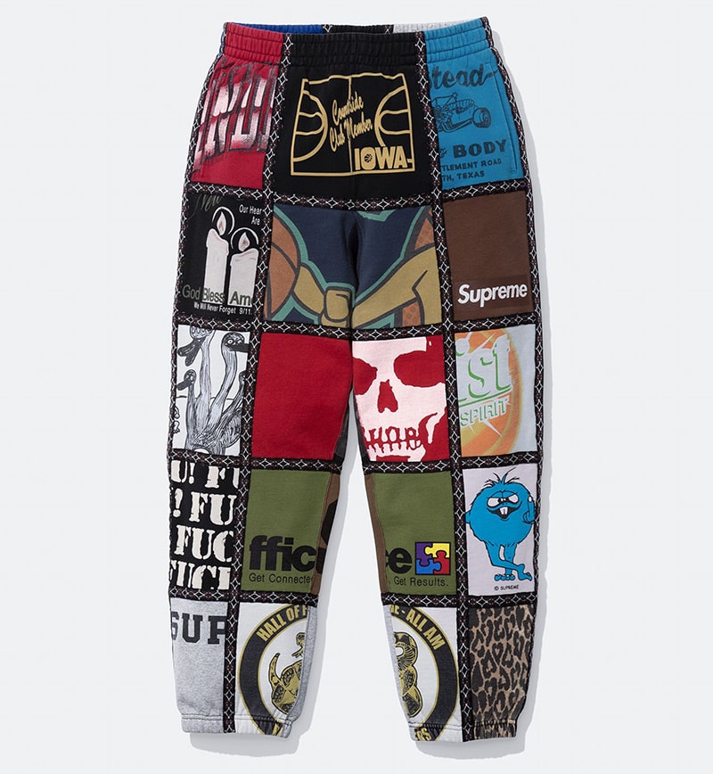 Supreme(シュプリーム) 2025FW Week16 Supreme®/Number (N)ine® Patchwork Sweatpant