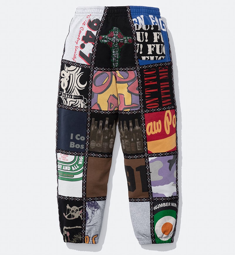 Supreme(シュプリーム) 2025FW Week16 Supreme®/Number (N)ine® Patchwork Sweatpant