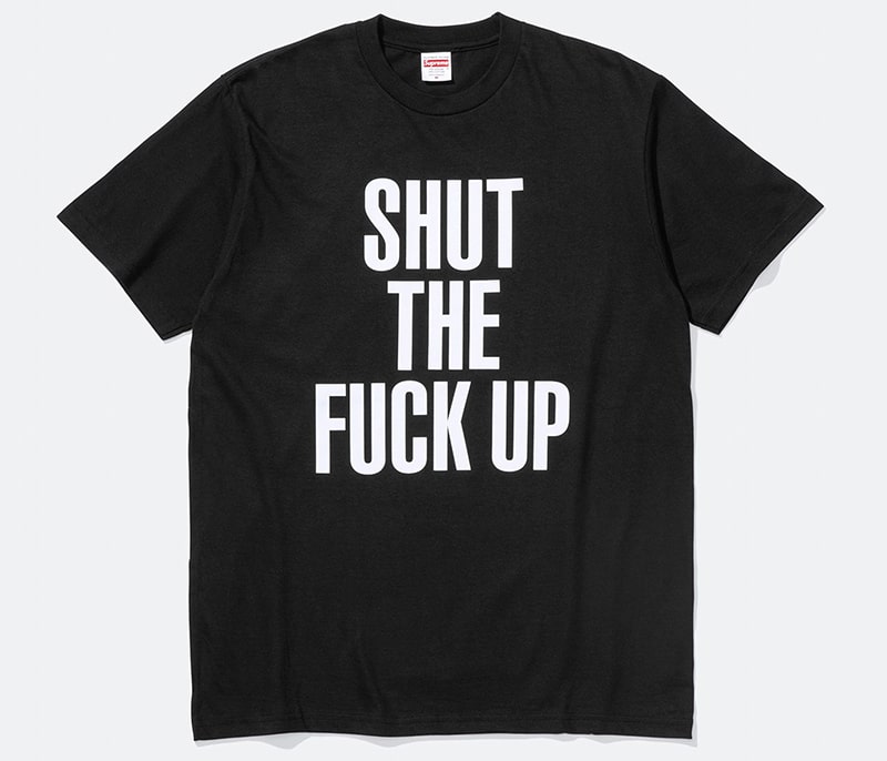 Supreme（シュプリーム） 2025FW Week16 Supreme®/Number (N)ine® Shut Up Tee