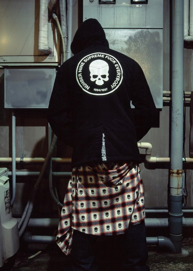 Supreme（シュプリーム） 2025FW Week16 ナンバーナインコラボ第2弾 着用画像（着画）