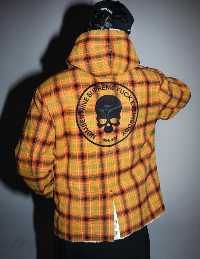 Supreme（シュプリーム） 2025FW Week16 ナンバーナインコラボ第2弾 着用画像（着画）