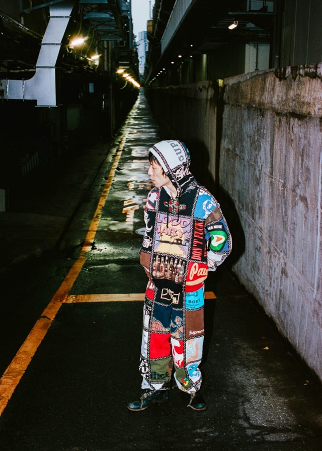 Supreme（シュプリーム） 2025FW Week16 ナンバーナインコラボ第2弾 着用画像（着画）
