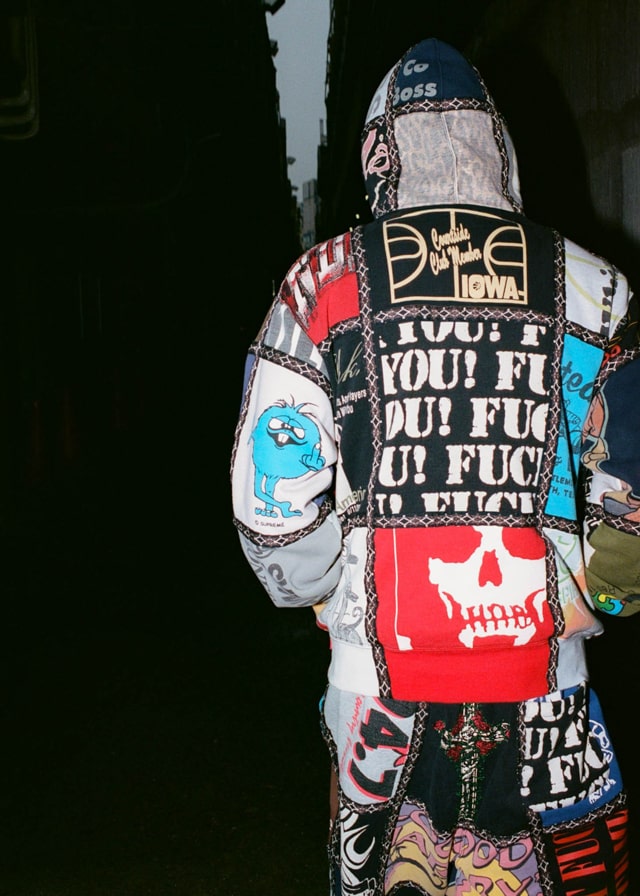 Supreme（シュプリーム） 2025FW Week16 ナンバーナインコラボ第2弾 着用画像（着画）