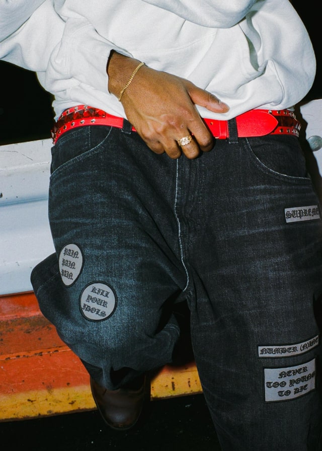 Supreme（シュプリーム） 2025FW Week16 ナンバーナインコラボ第2弾 着用画像（着画）