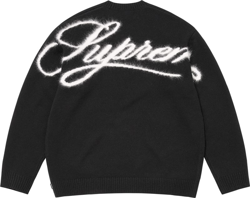Supreme（シュプリーム） 2025FW Week17 Angora Script Sweater