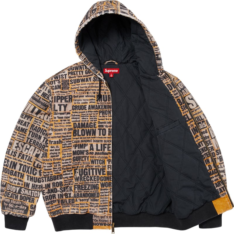 Supreme（シュプリーム） 2025FW Week17 Supreme/Dash Snow Hooded Work Jacket