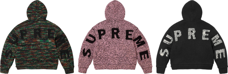 Supreme（シュプリーム） 2025FW Week18 Faux Shearling Lined Zip Up Hooded Sweater