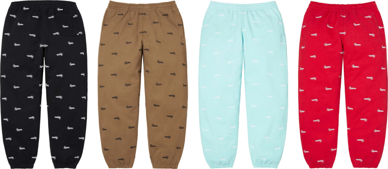 Supreme（シュプリーム） 2025FW Week18 Repeat Script Sweatpant
