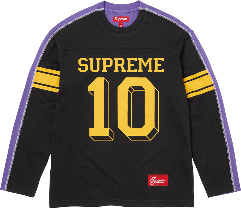 Supreme（シュプリーム） 2025FW Week18 Split L/S Football Top