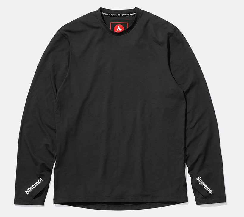 Supreme（シュプリーム） 2025FW Week18 Marmot® Base Layer L/S Top