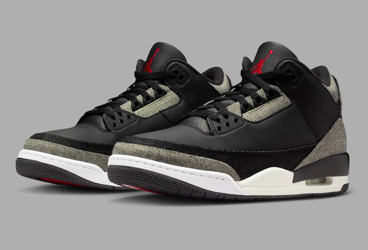 Levi’s × Jordan Brand Air Jordan 3 Black(リーバイス×ジョーダンブランド エアジョーダン3 ブラックカラー)IR0914-400