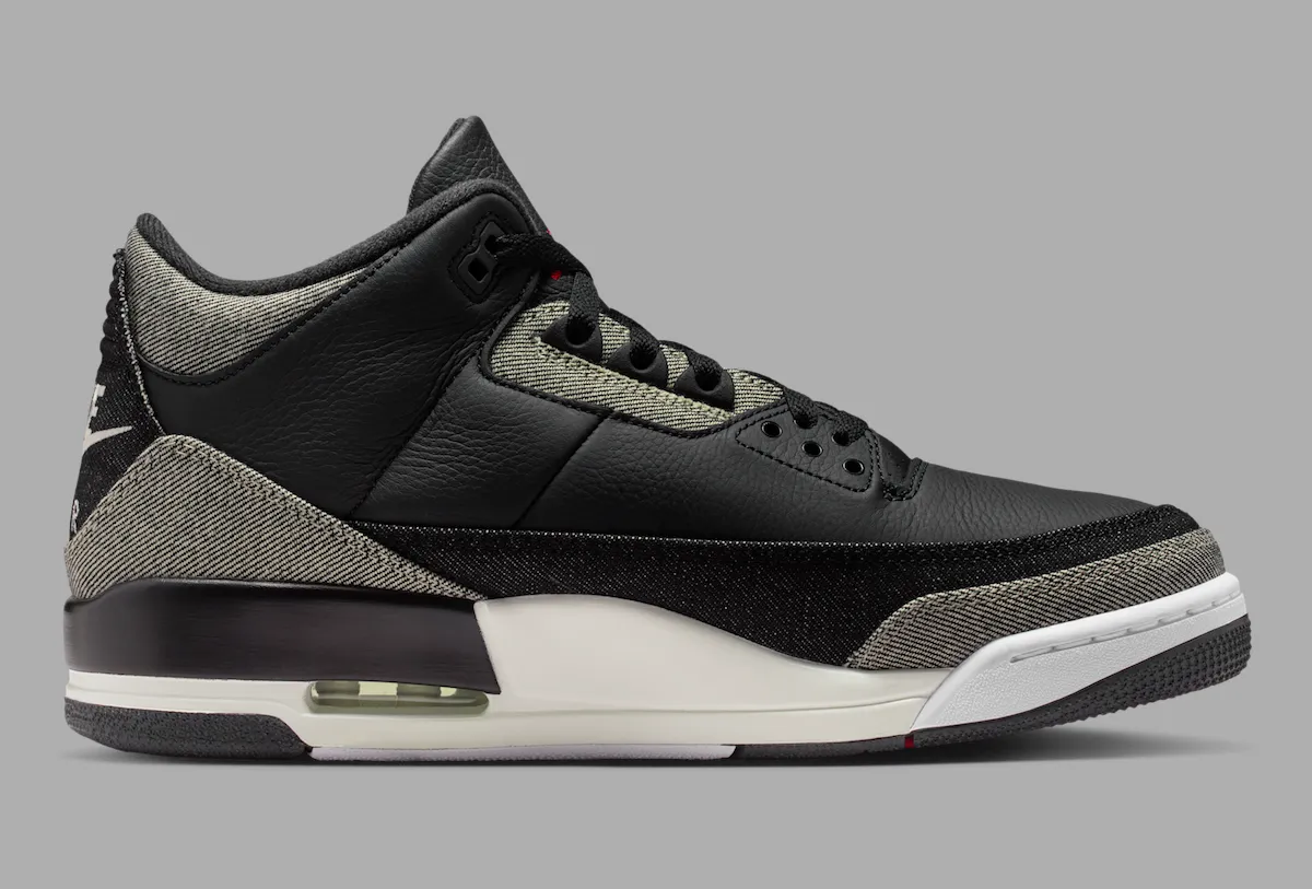 Levi’s × Jordan Brand Air Jordan 3 Black（リーバイス×ジョーダンブランド エアジョーダン3 ブラックカラー）IR0914-400