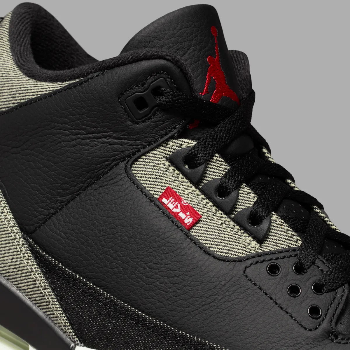 Levi’s × Jordan Brand Air Jordan 3 Black（リーバイス×ジョーダンブランド エアジョーダン3 ブラックカラー）IR0914-400