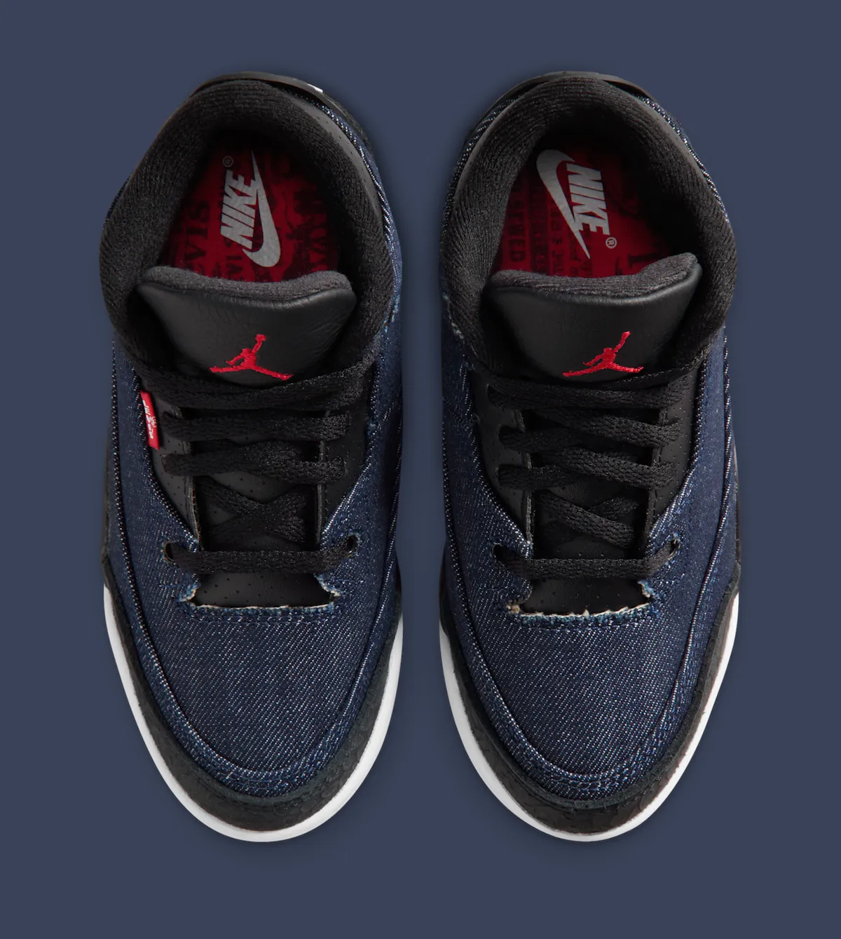 Levi’s × Jordan Brand Air Jordan 3 Indigo（リーバイス×ジョーダンブランド エアジョーダン3 リジッドカラー）IH7959-400