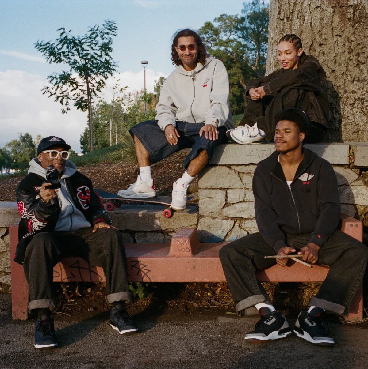 Levi’s × Jordan Brand 2026 コラボコレクション（リーバイス×ジョーダンブランド コラボコレクション）着用画像