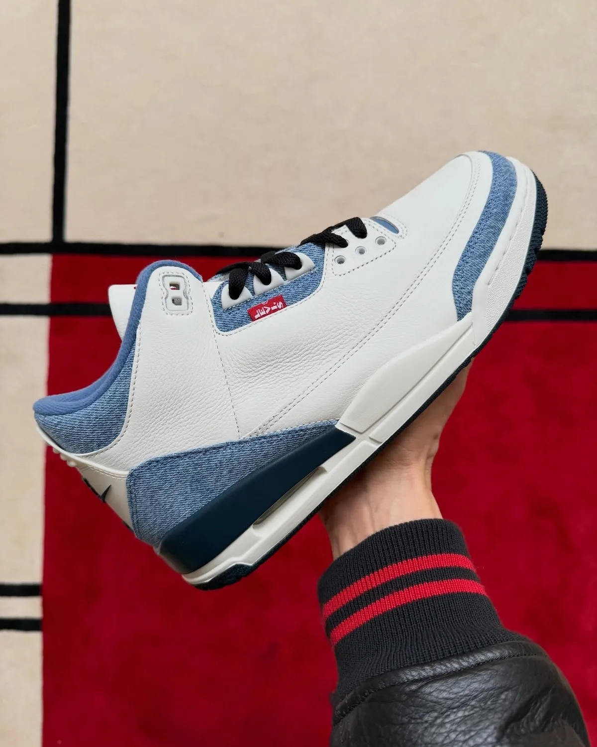 Levi’s × Jordan Brand 2026 コラボコレクション（リーバイス×ジョーダンブランド コラボコレクション）着用画像