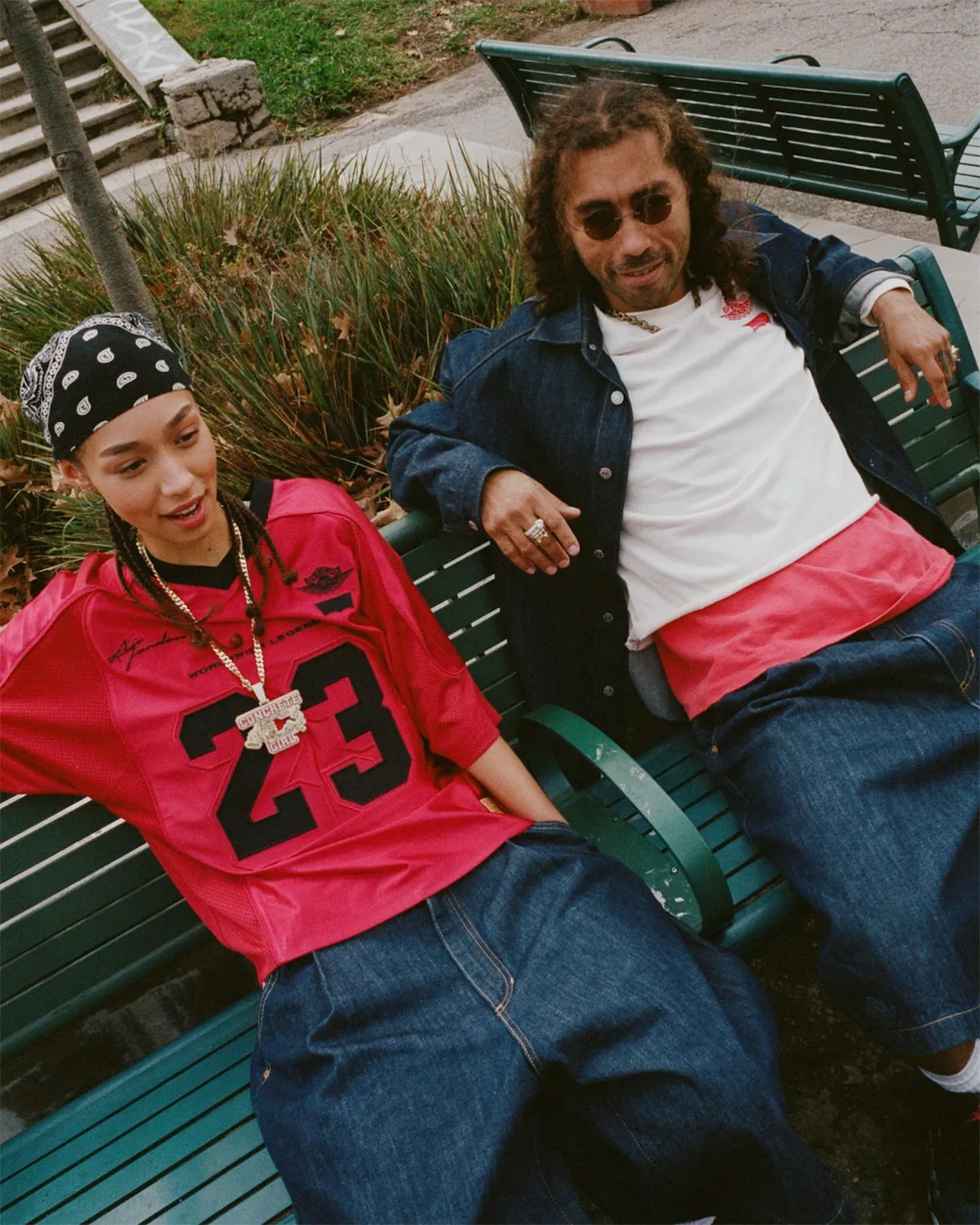 Levi’s × Jordan Brand 2026 コラボコレクション(リーバイス×ジョーダンブランド コラボコレクション)着用画像