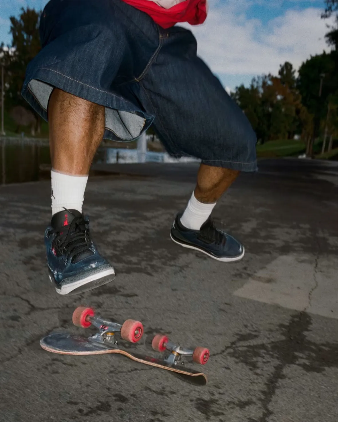 Levi’s × Jordan Brand 2026 コラボコレクション（リーバイス×ジョーダンブランド コラボコレクション）着用画像