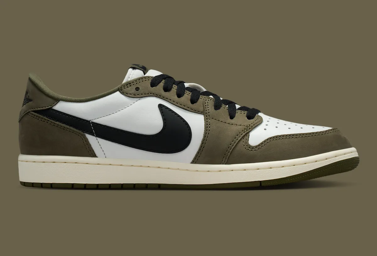 Nike Air Jordan 1 Low OG Medium Olive Summit White（ナイキ エアジョーダン1 ロー OG ミディアムオリーブ/サミットホワイト）HQ6998-200