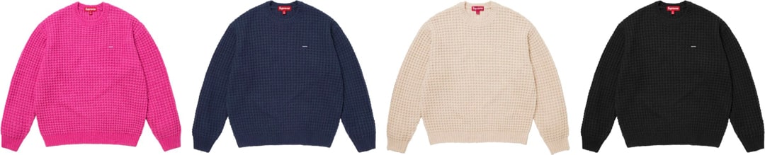 Supreme（シュプリーム） 2025FW Week19 Small Box Waffle Sweater