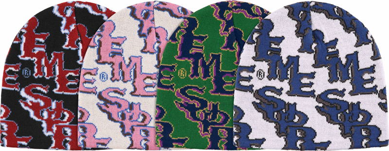 Supreme（シュプリーム） 2026SS Week1 Slanted Gothic Outline Beanie