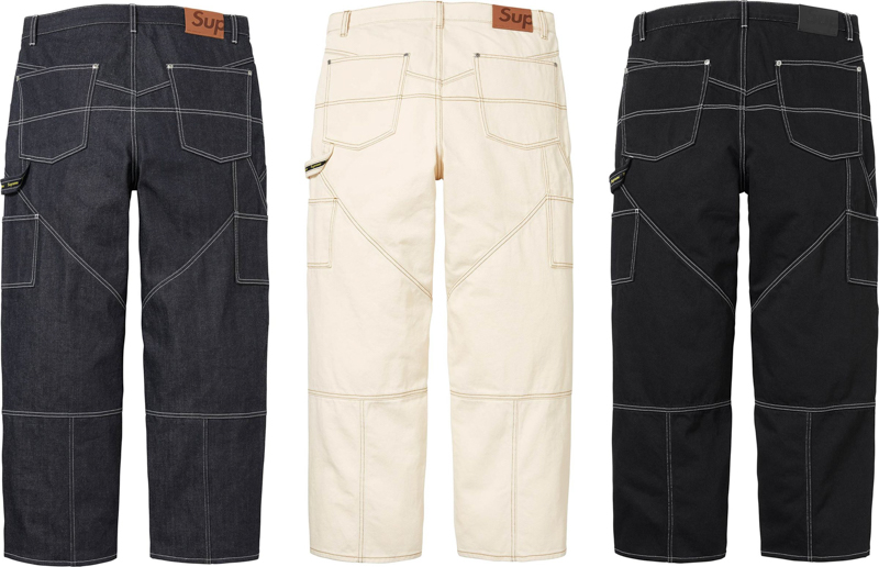 Supreme（シュプリーム） 2026SS Week1 Contrast Stitch Double Knee Painter Jean