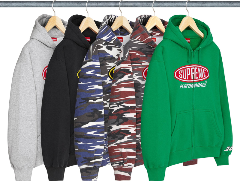 Supreme（シュプリーム） 2026SS Week1 Performance Zip Up Hooded Sweatshirt