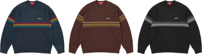 Supreme（シュプリーム） 2026SS Week1 Raised Stripe Sweater