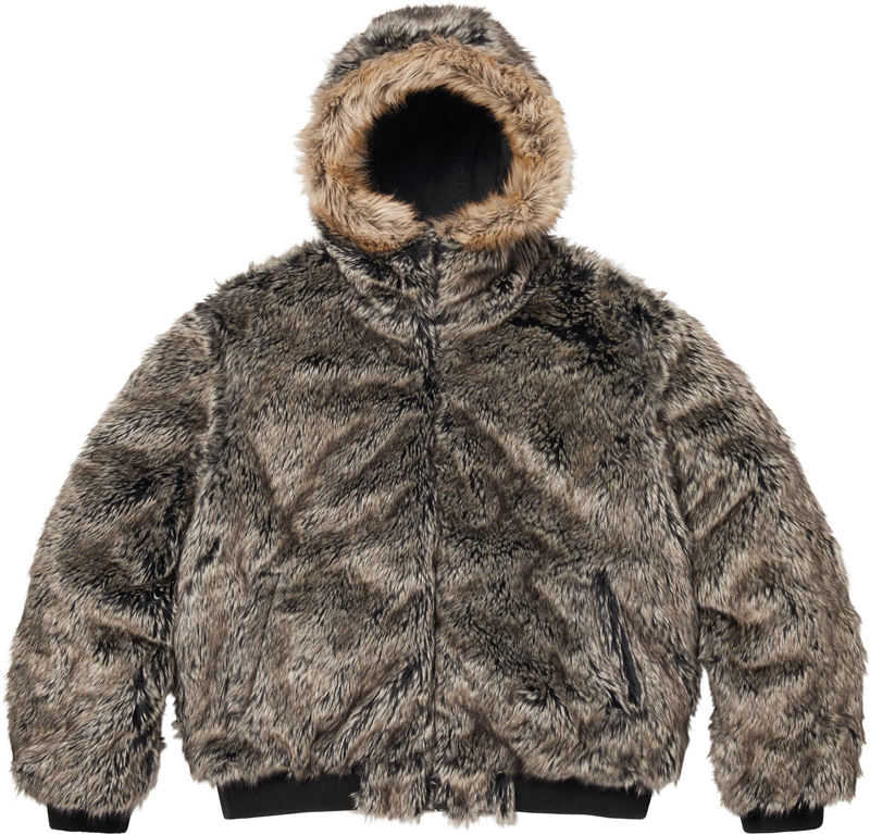 Supreme(シュプリーム) 2026SS Week1 Reversible Faux Fur Hooded Work Jacket