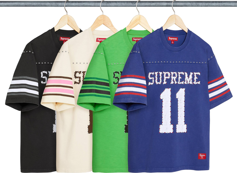 Supreme（シュプリーム） 2026SS Week1 Studded S/S Football Top