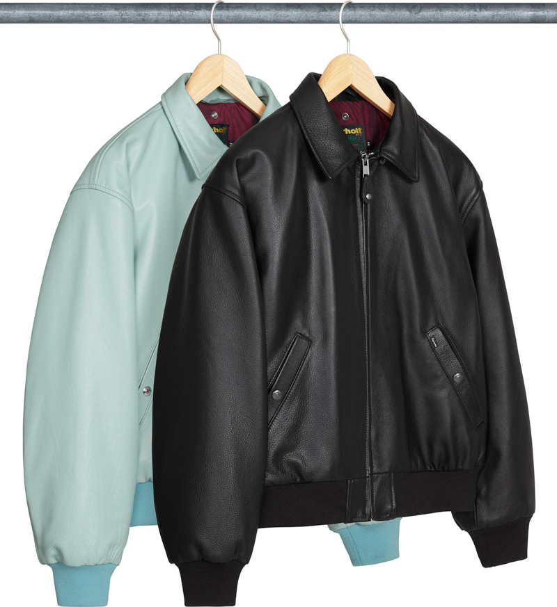 Supreme（シュプリーム） 2026SS Week1 Supreme®/Schott® Shearling Collar Bomber Jacket