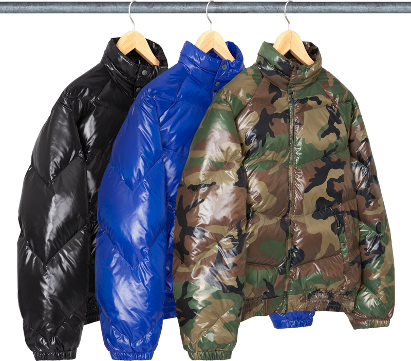 Supreme(シュプリーム) 2026SS Week1 Supreme®/Schott® Glossy Lightweight Down Puffer Jacket