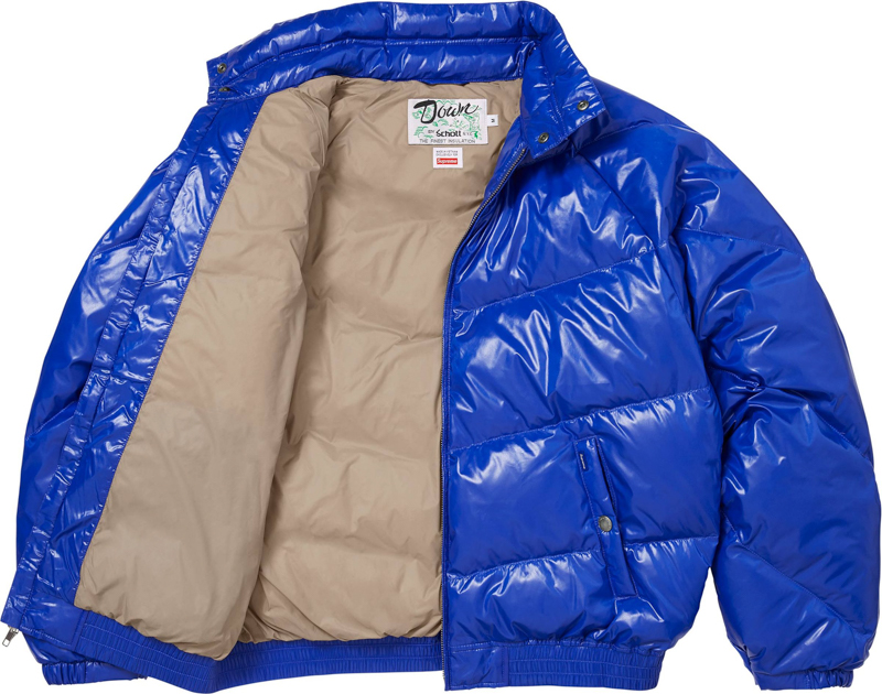 Supreme（シュプリーム） 2026SS Week1 Supreme®/Schott® Glossy Lightweight Down Puffer Jacket