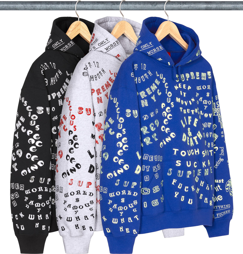 Supreme（シュプリーム） 2026SS Week1 Too Deadly Hooded Sweatshirt