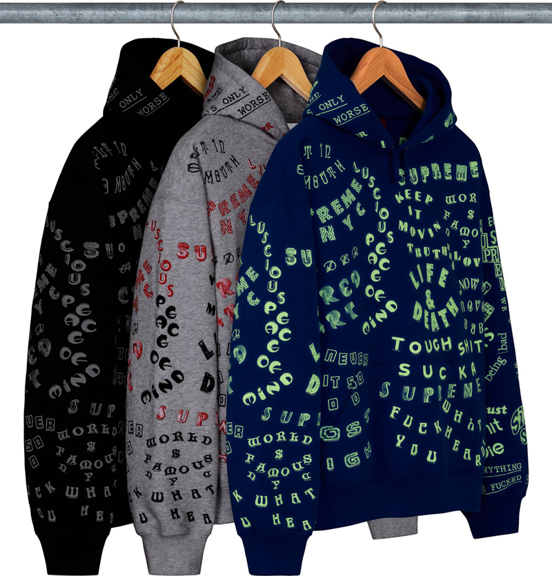 Supreme（シュプリーム） 2026SS Week1 Too Deadly Hooded Sweatshirt