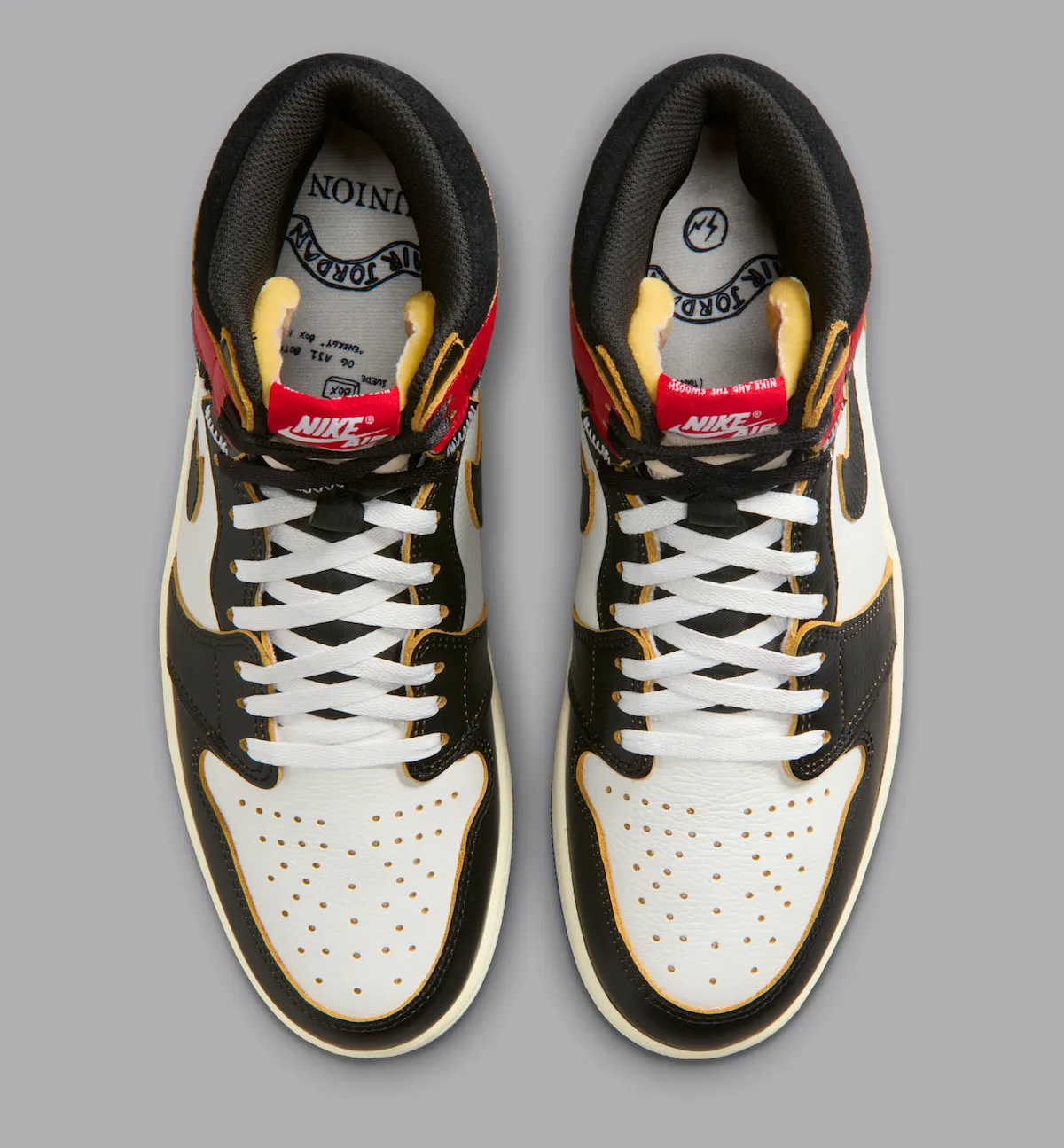 Union x Fragment x Air Jordan 1 High OG SP "Varsity Red/Sport Royal"（ユニオン×フラグメント×エアジョーダン1 ハイ OG SP “バーシティレッド/スポーツロイヤル”）IO7847-002