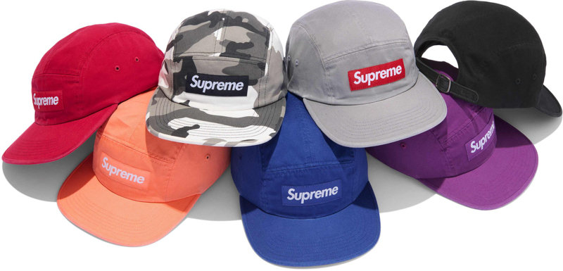 Supreme（シュプリーム） 2026SS Week1 Washed Chino Twill Camp Cap