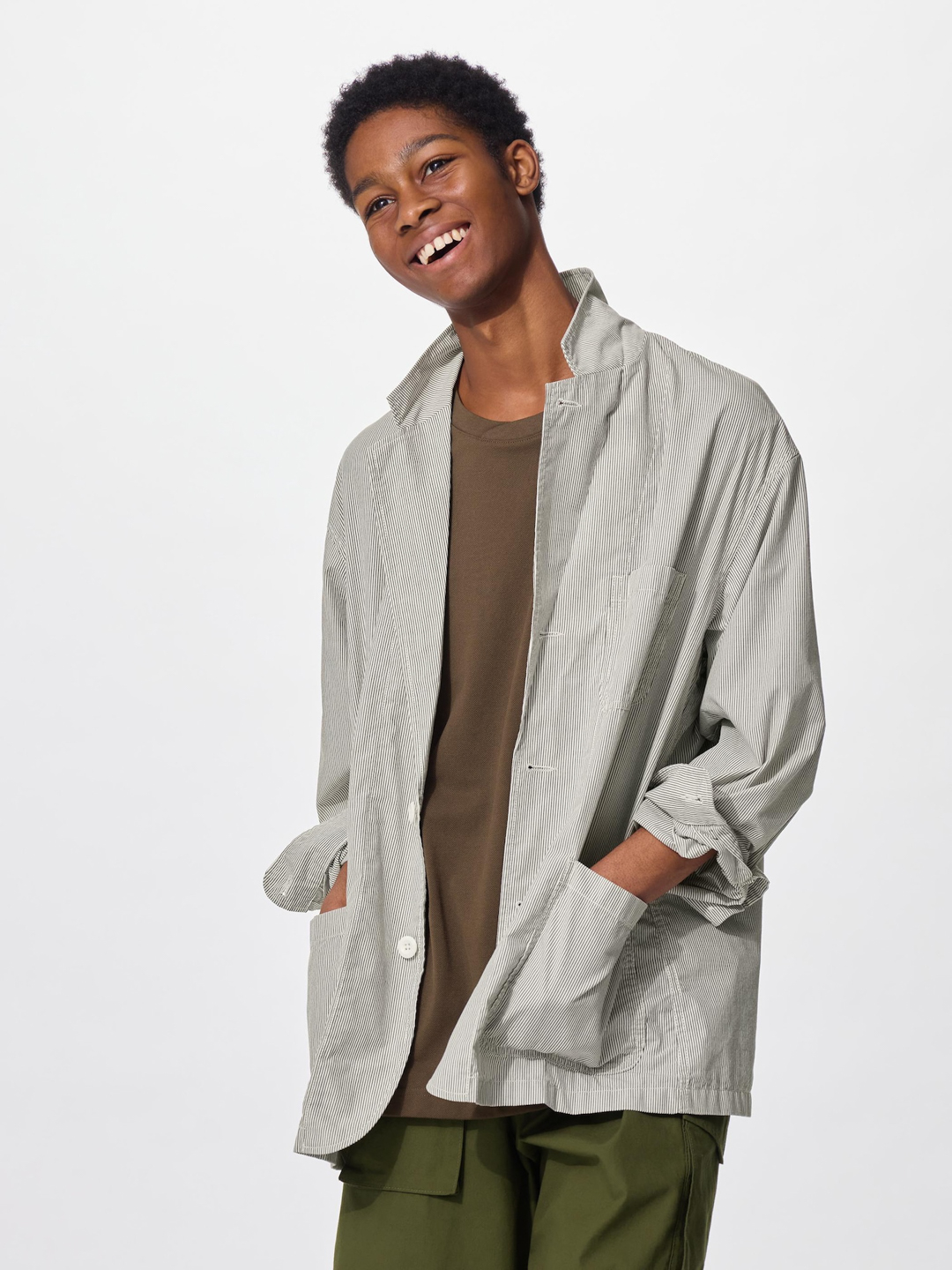 GU x ENGINEERED GARMENTS(ジーユー x エンジニアドガーメンツ) コードレーンジャケット|E360220-000