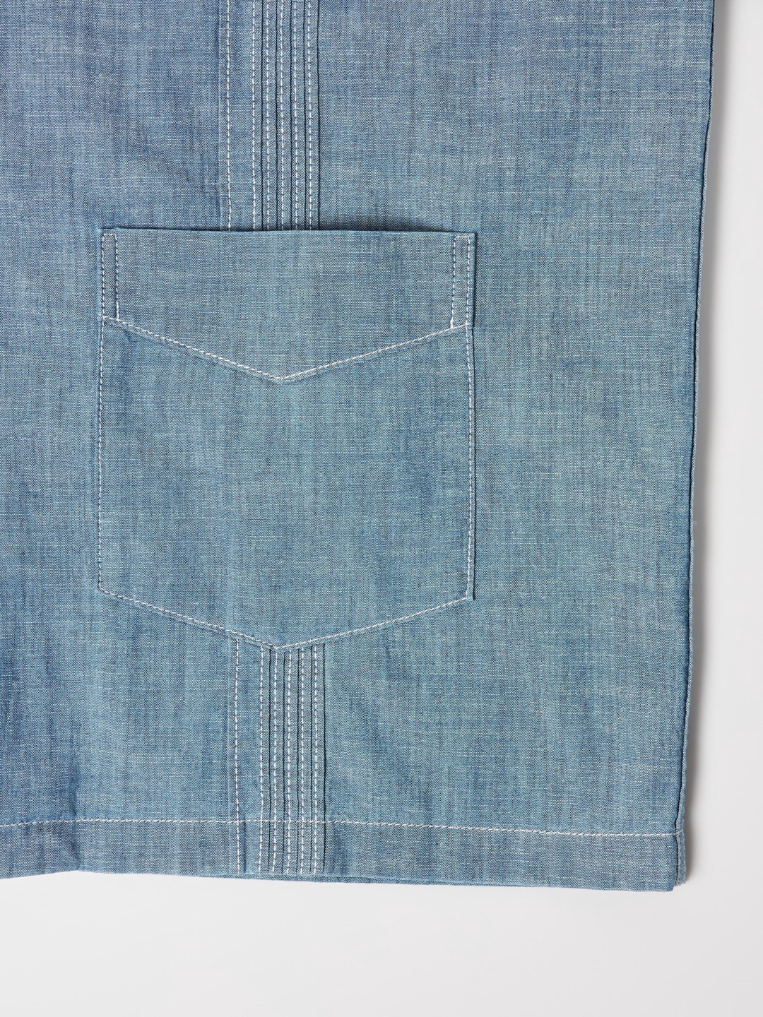 GU x ENGINEERED GARMENTS(ジーユー x エンジニアドガーメンツ) キューバシャツ(5分袖)|E360223-001